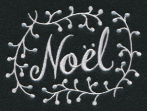 Noel Laurel (Whitework)
