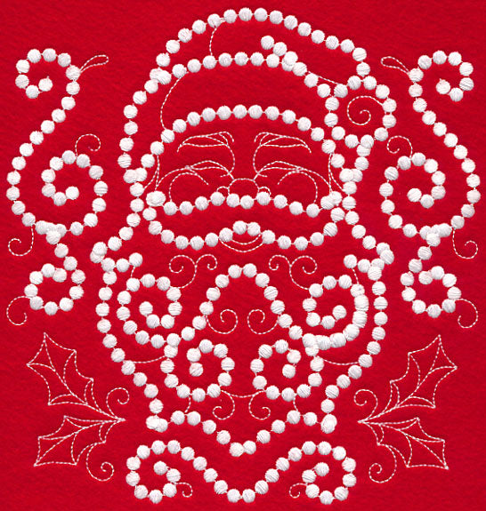 Christmas Santa (Candlewicking)