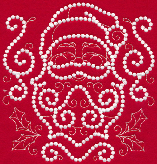 Christmas Santa (Candlewicking)