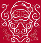 Christmas Santa (Candlewicking)