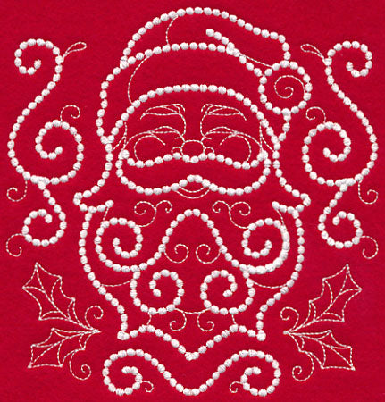 Christmas Santa (Candlewicking)