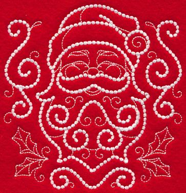 Christmas Santa (Candlewicking)