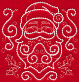 Christmas Santa (Candlewicking)