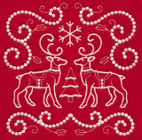 Christmas Reindeer (Candlewicking)