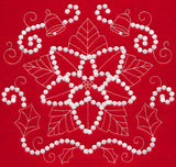 Christmas Poinsettia (Candlewicking)