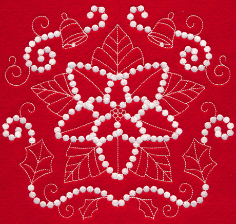 Christmas Poinsettia (Candlewicking)