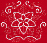 Christmas Poinsettia (Candlewicking)