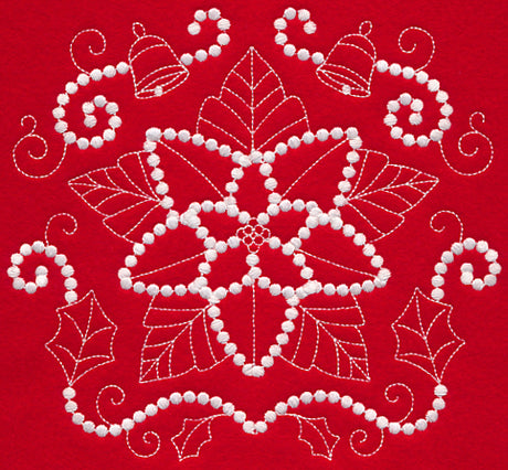 Christmas Poinsettia (Candlewicking)