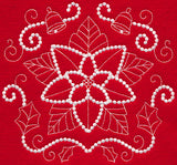 Christmas Poinsettia (Candlewicking)