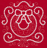 Christmas Wreath (Candlewicking)