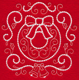 Christmas Wreath (Candlewicking)