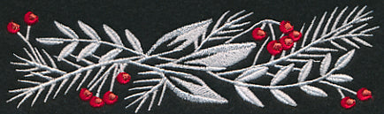 Christmas Bliss Border (Whitework)