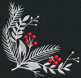 Christmas Bliss Corner (Whitework)