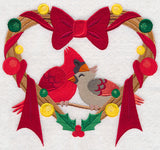 Cardinals Christmas Love Nest