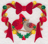 Cardinals Christmas Love Nest