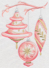 Christmas Boutique Ornaments (Toile)