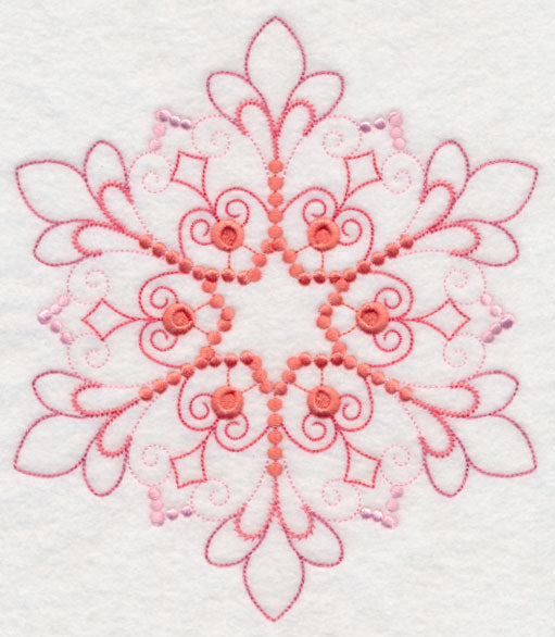 Chic Snowflake Fancy (Candlewicking)