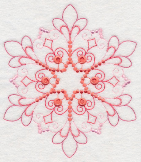 Chic Snowflake Fancy (Candlewicking)