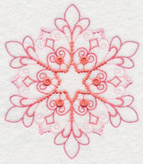 Chic Snowflake Fancy (Candlewicking)