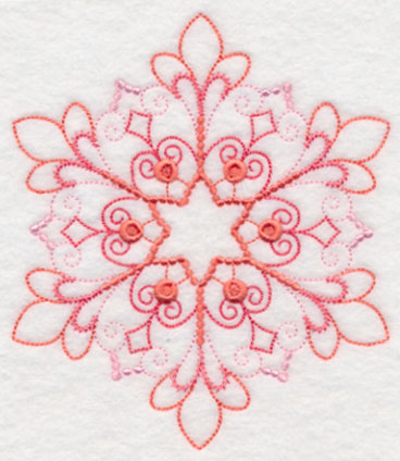 Chic Snowflake Fancy (Candlewicking)