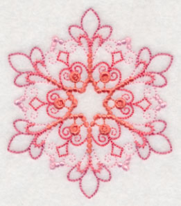 Chic Snowflake Fancy (Candlewicking)