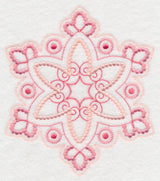 Spectacular Snowflake Fancy (Candlewicking)