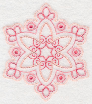 Spectacular Snowflake Fancy (Candlewicking)