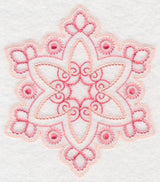 Spectacular Snowflake Fancy (Candlewicking)