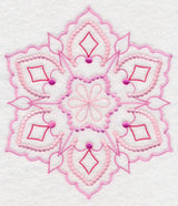 Stunning Snowflake Fancy (Candlewicking)