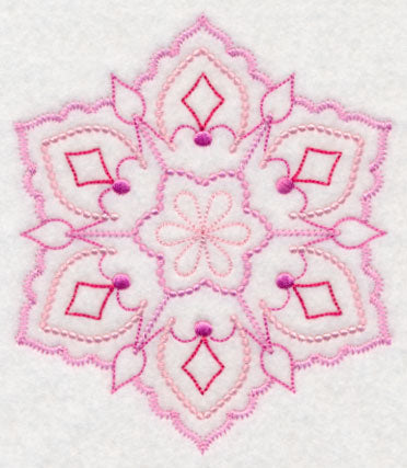 Stunning Snowflake Fancy (Candlewicking)