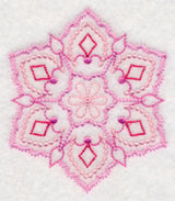 Stunning Snowflake Fancy (Candlewicking)