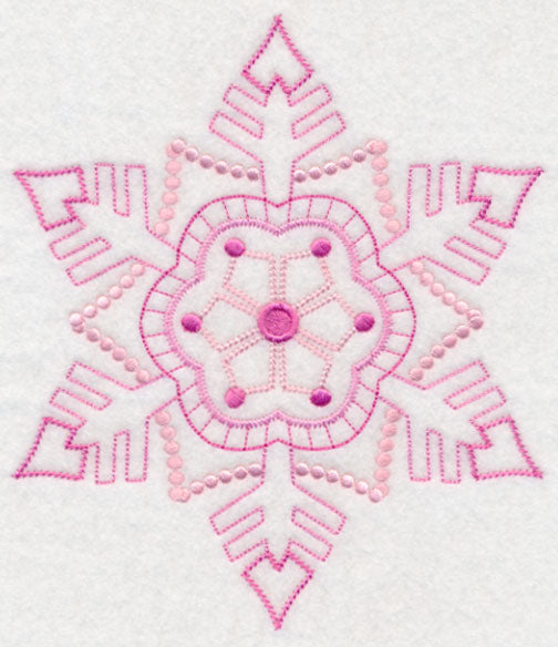 Glorious Snowflake Fancy (Candlewicking)