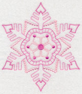 Glorious Snowflake Fancy (Candlewicking)