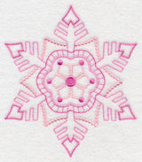Glorious Snowflake Fancy (Candlewicking)