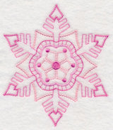 Glorious Snowflake Fancy (Candlewicking)
