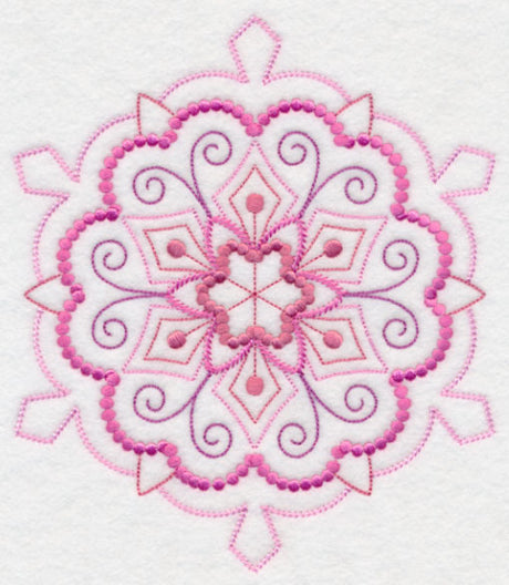 Sensational Snowflake Fancy (Candlewicking)