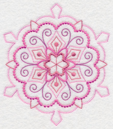 Sensational Snowflake Fancy (Candlewicking)