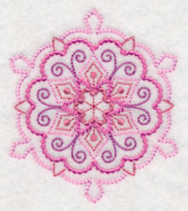 Sensational Snowflake Fancy (Candlewicking)