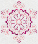 Majestic Snowflake Fancy (Candlewicking)