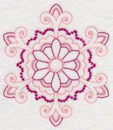 Majestic Snowflake Fancy (Candlewicking)