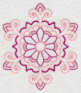 Majestic Snowflake Fancy (Candlewicking)