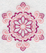 Majestic Snowflake Fancy (Candlewicking)