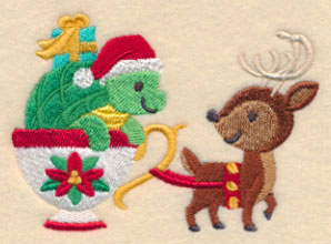 Cup o' Christmas Turtle