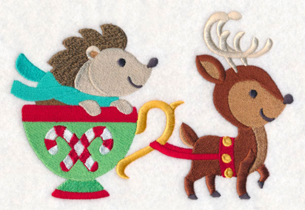 Cup o' Christmas Hedgehog