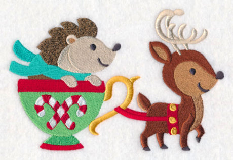 Cup o' Christmas Hedgehog