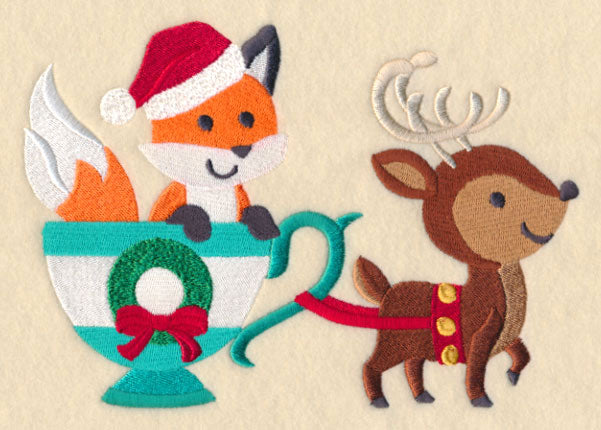 Cup o' Christmas Fox