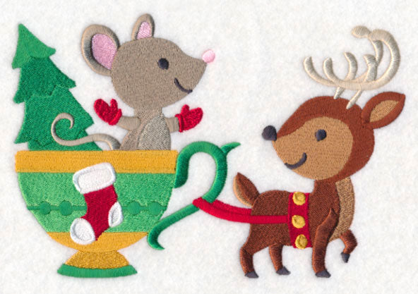 Cup o' Christmas Mouse