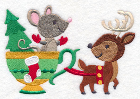 Cup o' Christmas Mouse