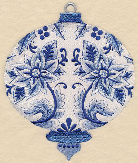 Ornaments Around the World - Delft Blue