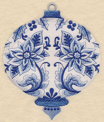 Ornaments Around the World - Delft Blue